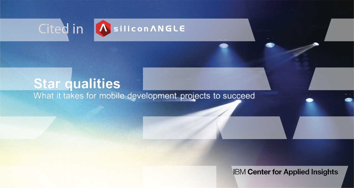 SiliconANGLE reports on mobile development at IBM Insight conference